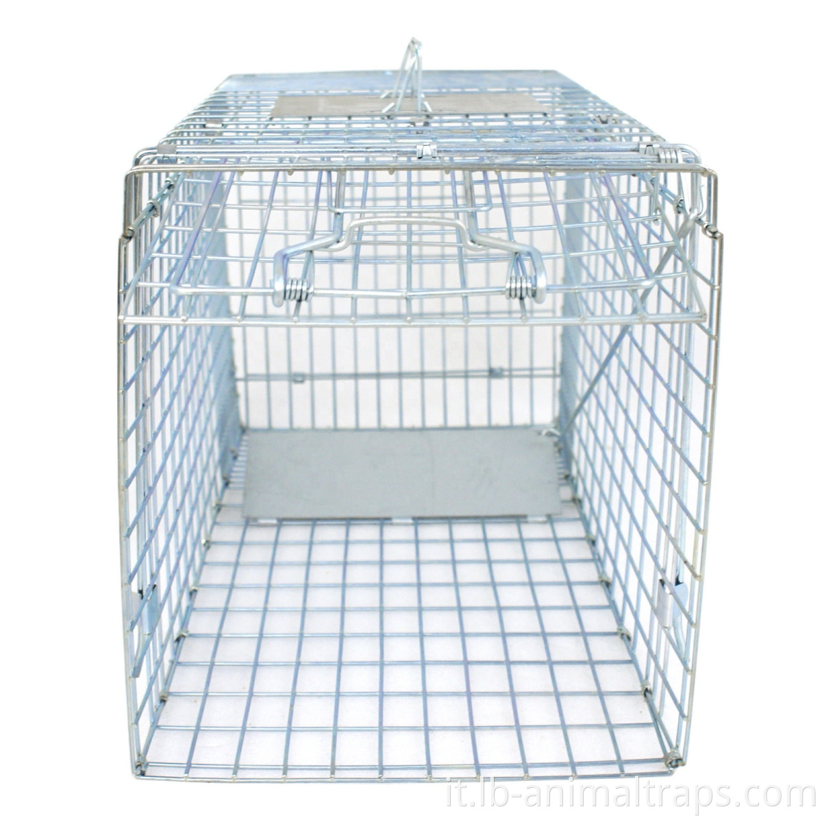 Trappola per gabbia per animali vivi umani piegati per topi, gatti, conigli, procioni, marces, volpi, maiali, cinghiali, uccelli, produttori di piccioni